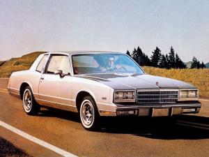 Chevrolet Monte Carlo 1981 года